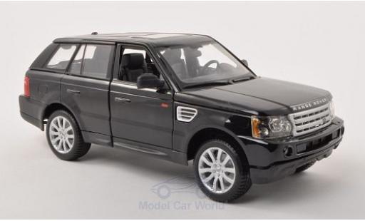 Diecast model cars Land Rover Range Rover 1/18 Burago Sport black Land Rover Range Rover 1/18 Burago Sport black diecast model cars