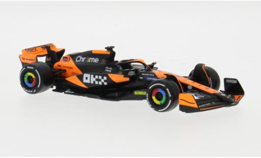 McLaren F1 1/43 Burago Bburago MCL38 No.81 Team Formel 1 2024 1:43 diecast model cars