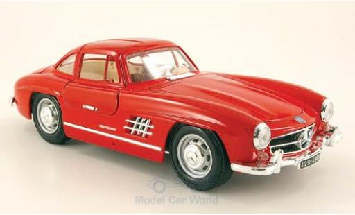 Diecast model cars Mercedes 300 SL 1/18 Burago SL (W198) red Mercedes 300 SL 1/18 Burago SL (W198) red diecast model cars
