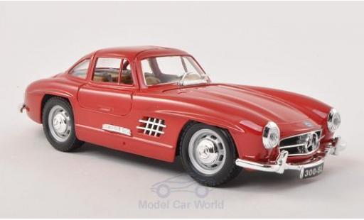 Diecast model cars Mercedes 300 SL 1/24 Burago SL (W198) red 1954 Mercedes 300 SL 1/24 Burago SL (W198) red 1954 diecast model cars