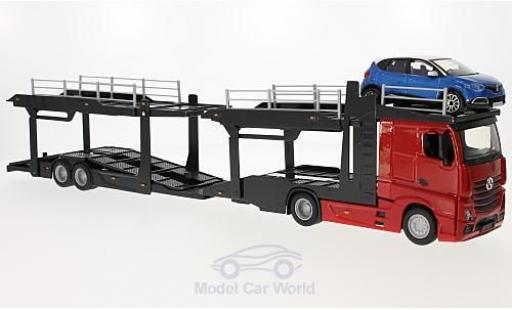 Mercedes Actros 1/43 Burago 2545 Autotransporter mit Renault Captur diecast model cars