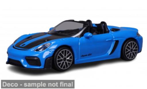 Porsche 718 1/43 Burago Bburago Spyder RS blau/schwarz 2024 1:43 diecast model cars