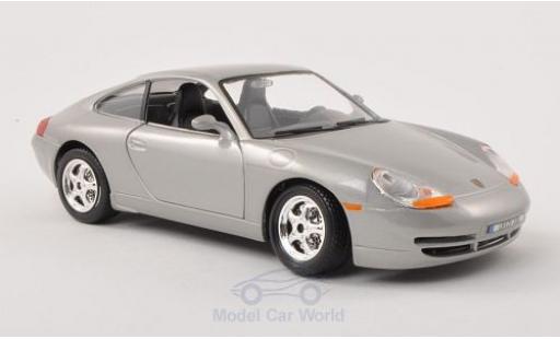 Porsche 996 SC 1/24 Burago 911 () Carrera grey diecast model cars