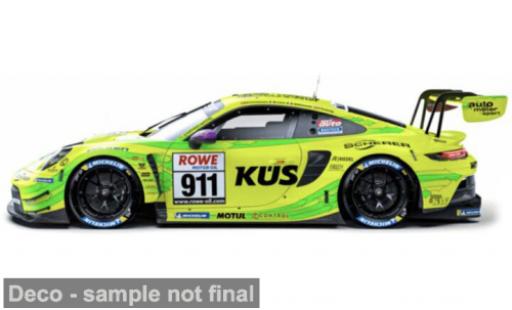 Porsche 911 1/43 Burago Bburago GT3 R 24h Nürburgring 2023 Manthey-Racing # 1:43 diecast model cars