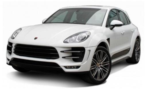 Diecast model cars Porsche Macan 1/24 Burago white Porsche Macan 1/24 Burago white diecast model cars