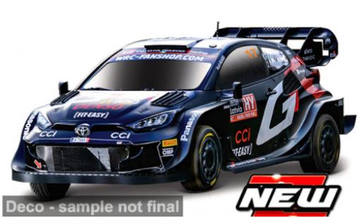 Toyota Yaris 1/43 Burago Bburago GR Rally1 Hybrid 2024 Gazoo Racing #17 1:43 diecast model cars