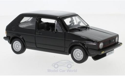 Volkswagen Golf V 1/24 Burago MKI GTI black 1979 diecast model cars