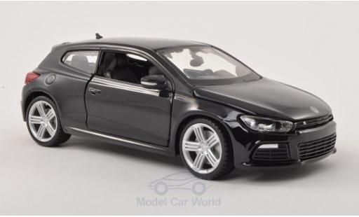 Diecast model cars Volkswagen Scirocco 1/24 Burago III R black Volkswagen Scirocco 1/24 Burago III R black diecast model cars