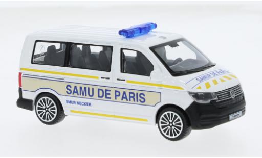 Volkswagen T6 1/43 Burago Bburago .1 Bus Samu de Paris (FR) 1:43 diecast model cars