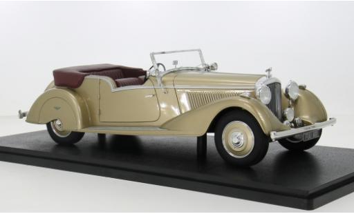 Bentley 4.5 1/18 Cult Scale Models 4.25 L Vanden Plas Tourer beige 1938 1:18 diecast model cars