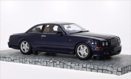 Bentley Continental sc 1/18 Minichamps metallic blue RHD 1998 diecast model cars