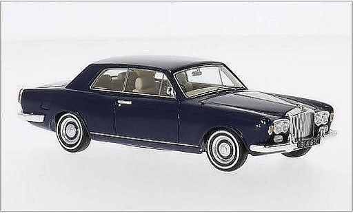 Bentley Continental T 1/43 Spark 2-Door Saloon Mulliner Park Ward blue RHD 1967 diecast model cars