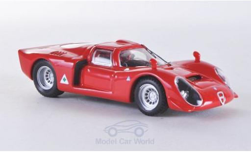 Diecast model cars Alfa Romeo 33.2 1/43 Best red Alfa Romeo 33.2 1/43 Best red diecast model cars