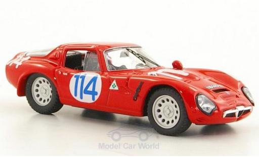 Diecast model cars Alfa Romeo TZ2 1/43 Best TZ 2 No.114 Targa Florio 1966 Alfa Romeo TZ2 1/43 Best TZ 2 No.114 Targa Florio 1966 diecast model cars