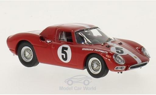 Ferrari 250 1/43 Best LM RHD No.5 Scuderia Filipinetti 1000km Paris 1964 H.Müller/A.Boller diecast model cars