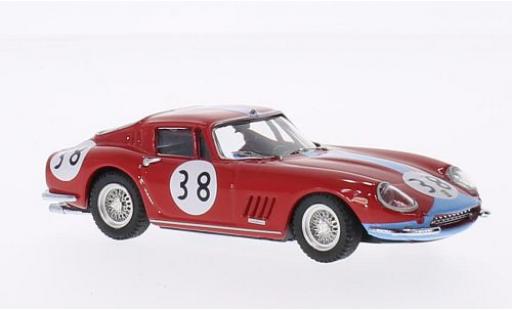 Ferrari 275 1/43 Best GTB/4 Coupe No.38 1000km Paris 1966 P.Vestey/C.Gaspar diecast model cars