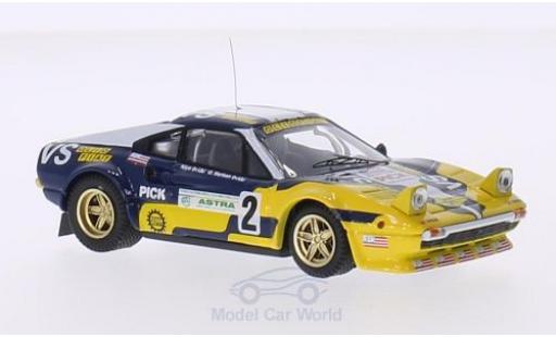 Diecast model cars Ferrari 308 GTB 1/43 Best GTB No.2 Olio Fiat Rallye Valli Piacentine 1980 Nico/G.Barban Ferrari 308 GTB 1/43 Best GTB No.2 Olio Fiat Rallye Valli Piacentine 1980 Nico/G.Barban diecast model cars