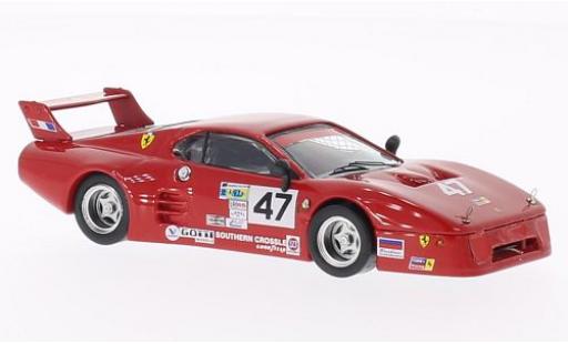 Ferrari 512 1/43 Best BB LM No.47 Tide Racing Daytona 500 1982 A.Davis/B.De Dryver diecast model cars
