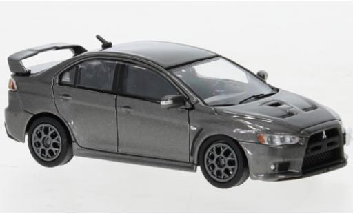 Diecast model cars Mitsubishi Lancer 1/64 BM Creations évolution X metallise grey 2007 Mitsubishi Lancer 1/64 BM Creations évolution X metallise grey 2007 diecast model cars