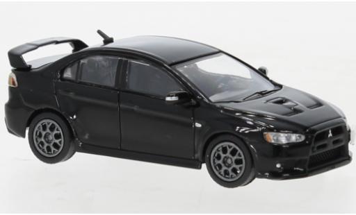 Diecast model cars Mitsubishi Lancer 1/64 BM Creations évolution X black 2007 Mitsubishi Lancer 1/64 BM Creations évolution X black 2007 diecast model cars