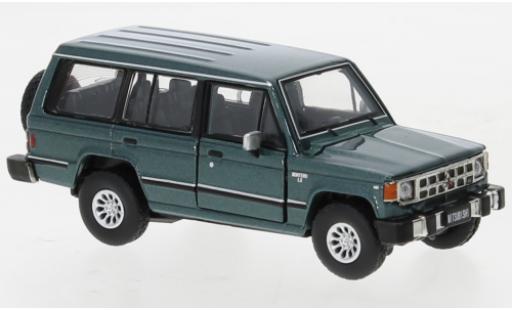 Diecast model cars Mitsubishi Pajero 1/64 BM Creations MK1 metallise green 1983 Mitsubishi Pajero 1/64 BM Creations MK1 metallise green 1983 diecast model cars