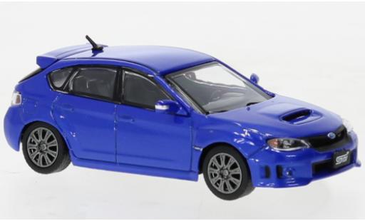 Diecast model cars Subaru Impreza 1/64 BM Creations WRX metallise blue 2009 Subaru Impreza 1/64 BM Creations WRX metallise blue 2009 diecast model cars