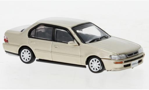 Diecast model cars Toyota Corolla 1/64 BM Creations (AE100) metallise beige 1996 Toyota Corolla 1/64 BM Creations (AE100) metallise beige 1996 diecast model cars
