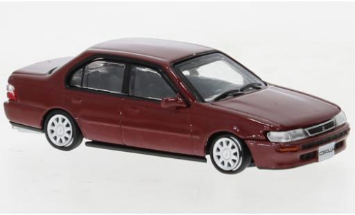 Diecast model cars Toyota Corolla 1/64 BM Creations (AE100) red foncé 1996 Toyota Corolla 1/64 BM Creations (AE100) red foncé 1996 diecast model cars