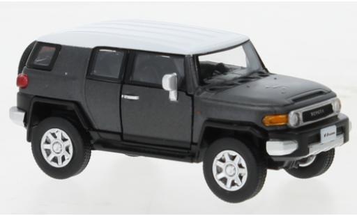 Diecast model cars Toyota FJ Cruiser 1/64 BM Creations mattgrey/white 2015 Toyota FJ Cruiser 1/64 BM Creations mattgrey/white 2015 diecast model cars