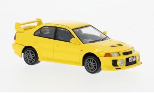Diecast model cars Mitsubishi Lancer 1/64 BM Creations EVO V gelb 1:64 Mitsubishi Lancer 1/64 BM Creations EVO V gelb 1:64 diecast model cars