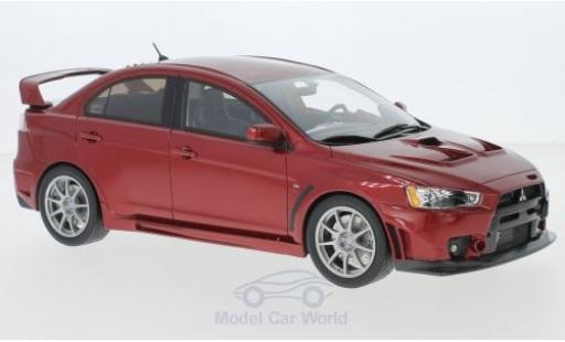 Diecast model cars Mitsubishi Lancer Evolution X 1/18 BM Creations Evolution X metallic red Mitsubishi Lancer Evolution X 1/18 BM Creations Evolution X metallic red diecast model cars