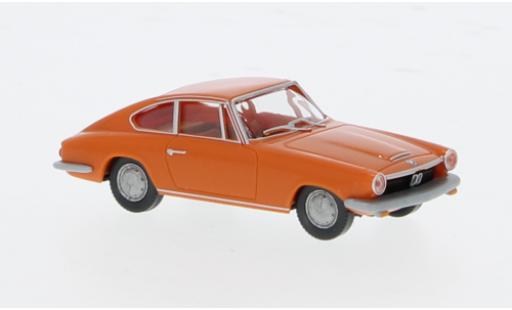 Bmw 1600 1/87 Wiking GT Coupe orange diecast model cars