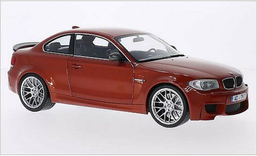Bmw 1M coupe 1/18 Minichamps metallic orange 2011 E82 diecast model cars