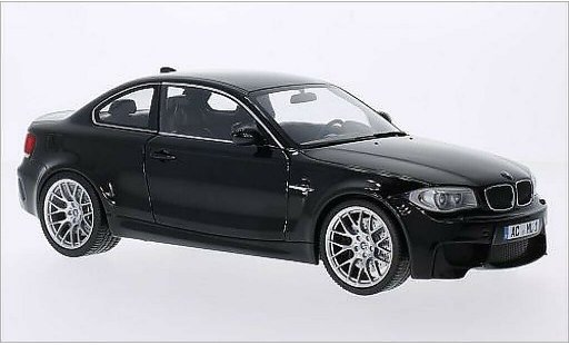 Bmw 1M coupe 1/18 Minichamps metallic black 2011 E82 diecast model cars