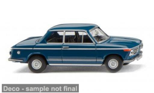 Diecast model cars Bmw 2002 blau 1966 1/87 Wiking