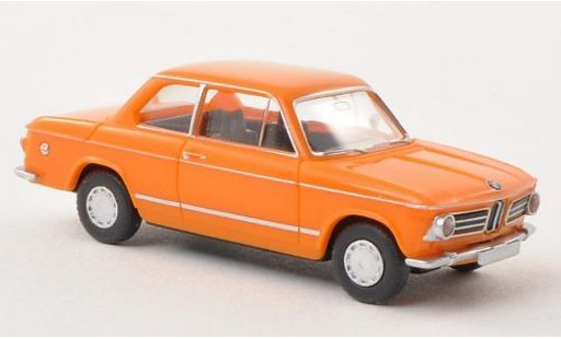 Bmw 2002 berline 1/87 Wiking orange diecast model cars