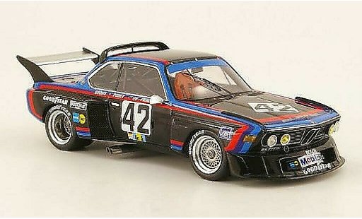 Bmw 3.5 course 1/43 Spark CSL No.42 Alpina / Gitanes 24h Le Mans 1976 /H.de diecast model cars