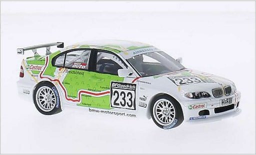Bmw 320 vln 1/43 Minichamps E46 i (E46/4) No.233 Schubert Motorsport Nurburgring 2005 /Huismann diecast model cars