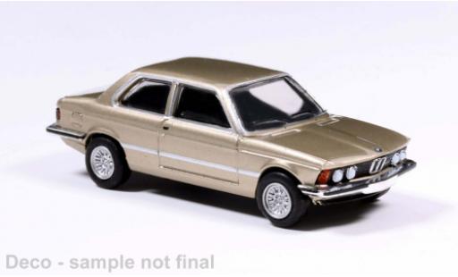 Bmw 323 1/87 Brekina i gold 1975 1:87 diecast model cars