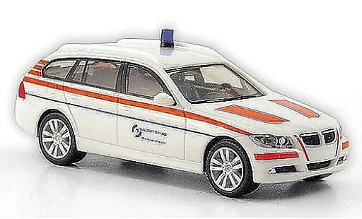 Bmw 330 Touring 1/87 Herpa E91 (E91) Werksfire brigade - Salzgitter AG diecast model cars