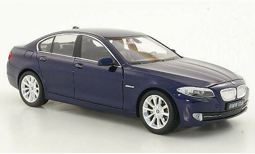 Bmw 535 berline 1/24 Welly i (F10) blue diecast model cars