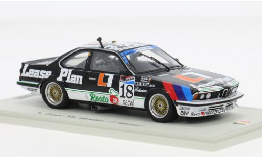Bmw 635 1/43 Spark CSi 24h Spa 1987 #18 M.Duez/Ph.Verellen 1:43 diecast model cars