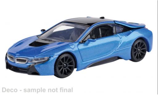 Bmw i8 1/43 Motormax blau/schwarz 2018 1:43 diecast model cars