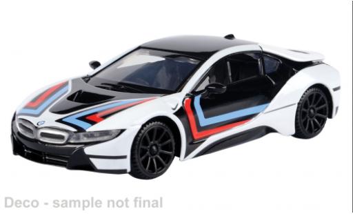 Bmw i8 1/43 Motormax weiss/Dekor 1:43 diecast model cars