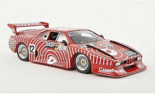 Bmw M1 1981 1/43 Spark No.12 BASF / GS Sport 1000km Nurburgring diecast model cars