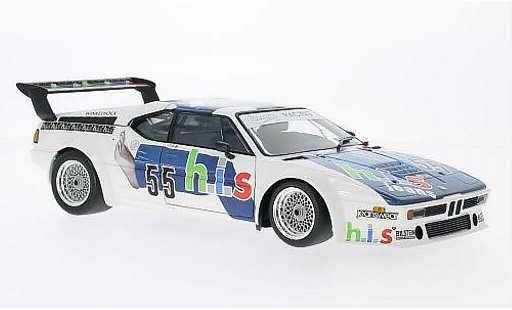Bmw M1 1980 1/18 Minichamps No.55 Cassani Racing Team Series diecast model cars
