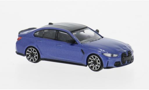 Bmw M3 1/87 Minichamps (G80) blau 2020 1:87 diecast model cars