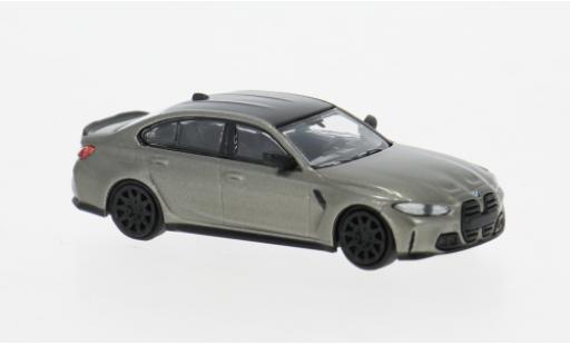 Bmw M3 1/87 Minichamps (G80) grau 2020 1:87 diecast model cars