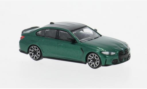 Bmw M3 1/87 Minichamps (G80) gr&uuml;n 2020 1:87 diecast model cars