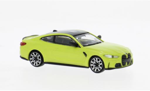 Bmw M4 1/87 Minichamps (G82) gelb 2020 1:87 diecast model cars